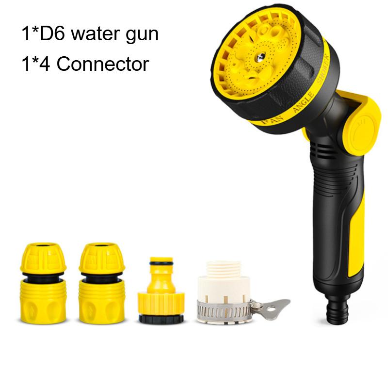 1 Pack tragbare multifunktionale Hochdruckreiniger-Pistole 10 Modi Gartensprenger Schwere Hochdruck-Wasserpistole Bewässerung Gartenbewässerung