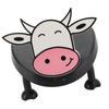 Cow Toilet Roll Holder Plastic Easy Using Decorative Tissue Paper Roll Storage Basket for Bathroom