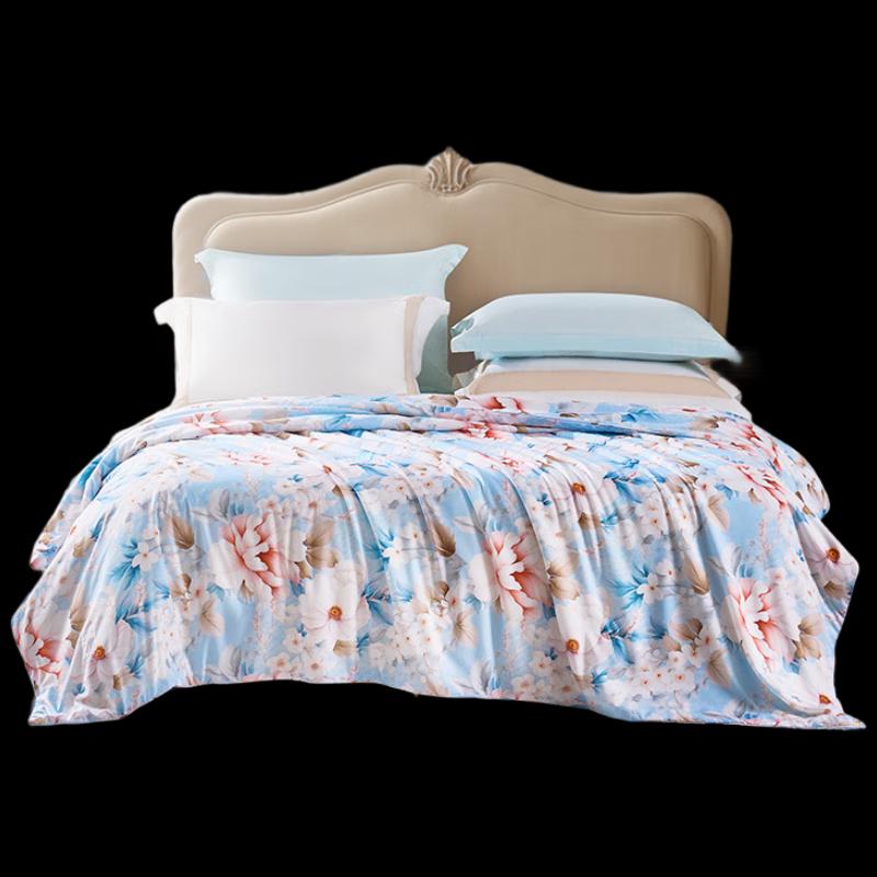 

Fuanna Printed Silk Summer Comforter