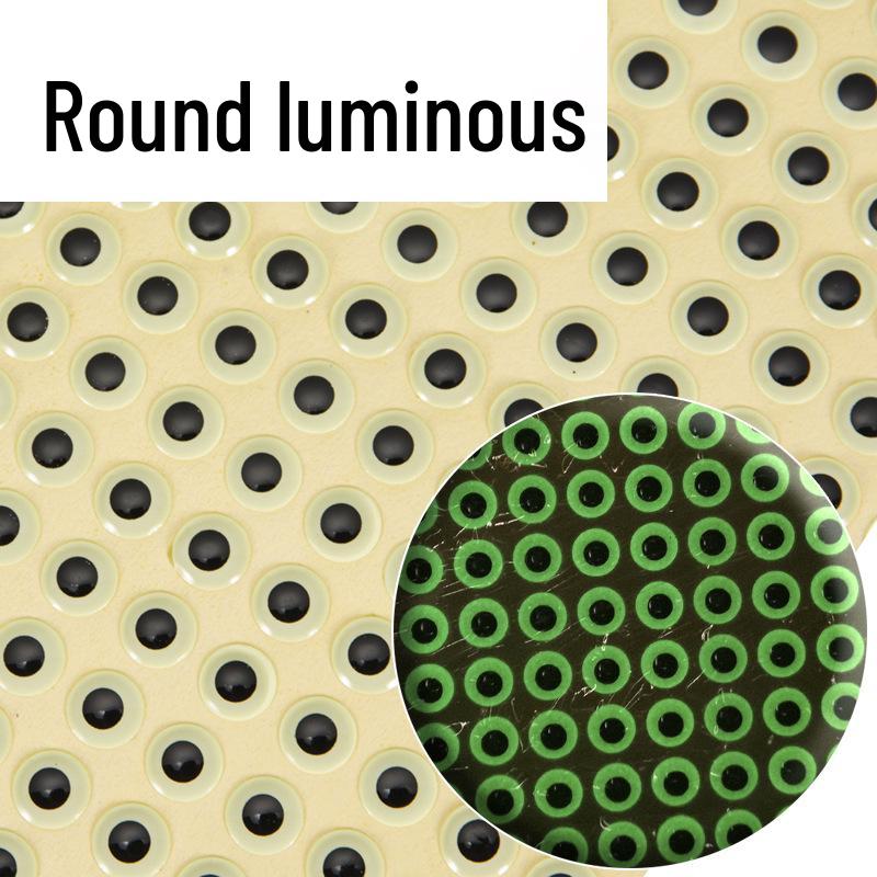 Высокопрозрачные 3D-наклейки «Рыбий Глаз» из Кристаллической Смолы 5mm (100 pcs)