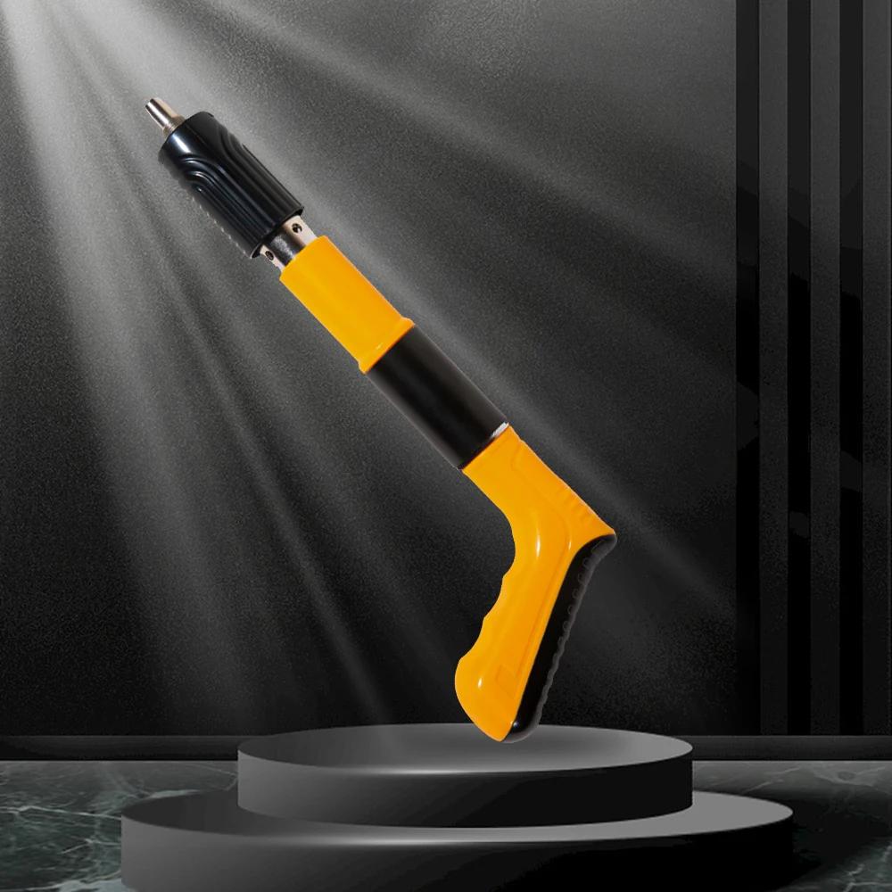 

Ручной мощный пистолет для гвоздей по бетону, специальный мини-пистолет, пистолет для гвоздей по бетону, настенный пистолет для гвоздей по бетону, декоративный паз для проволоки, фиксированный гвоздезабивной пистолет жёлтый