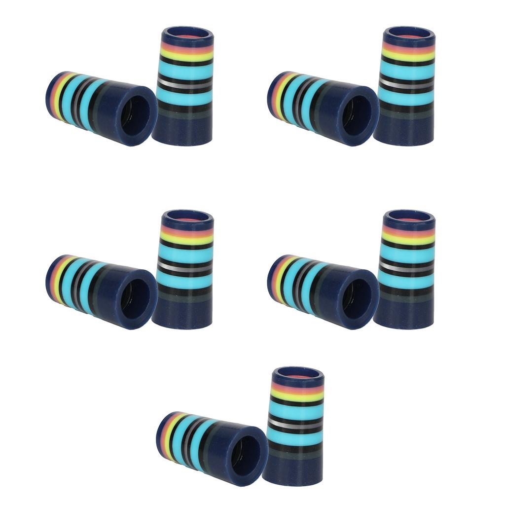 10Pcs Golfing Iron Ferrules Fit 0.35Inch 0.37Inch Iron Shafts Golfing Tapered Ferrules Golfing Equipment Accessories