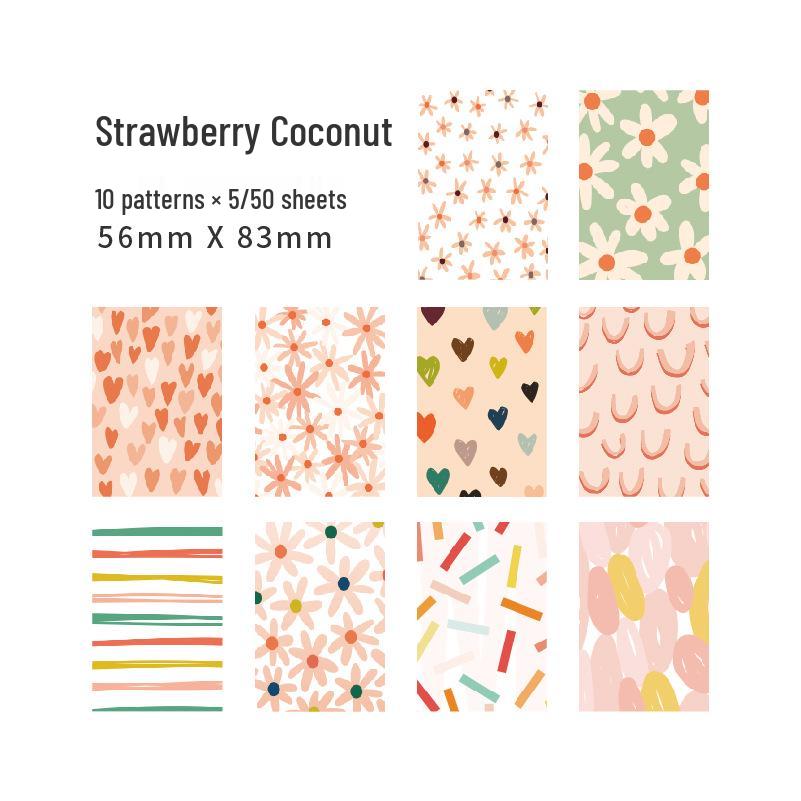 Korean-Style Retro Collage Paper & Sweet DIY Decoration Sticky Notes