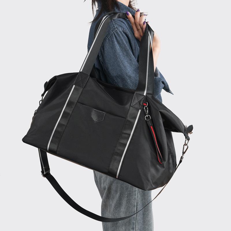 Women's Short Trip Bag Large Capacity Hand Luggage Bag Women's Light and Fashionable Outing Short Trip Bag