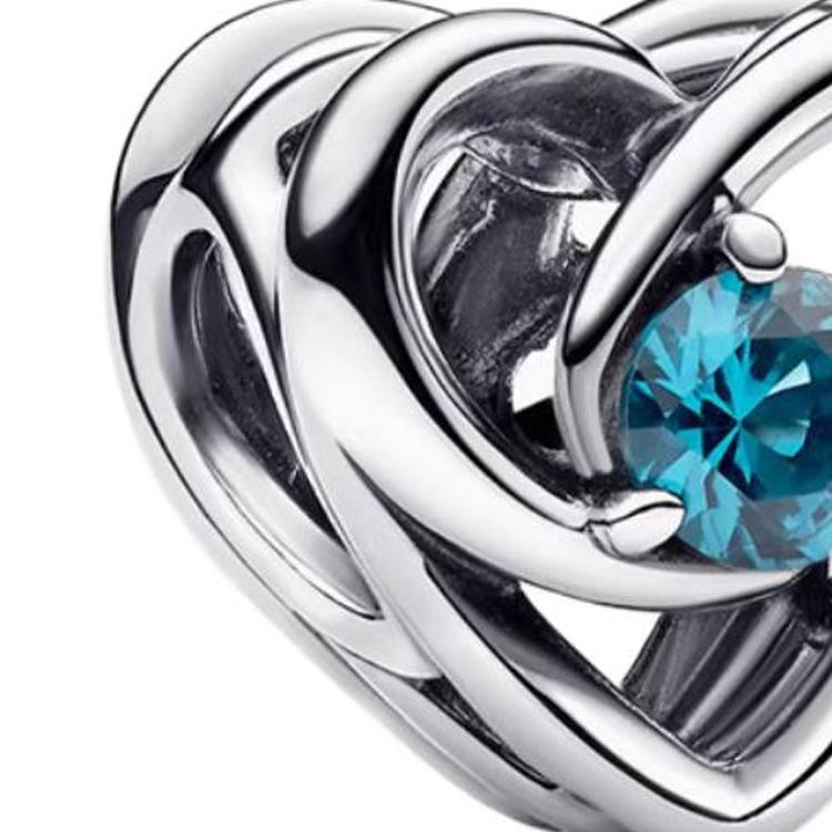 Pandora Heart Shaped Hollow Design Pendant Women pendant Silver 793744C01