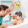 Bath Toys for Toddlers Kids Babies 1 2 3 Year Old Boys Girls Bathtub Toy with 2 Toy Cups Strong Suction Cups Ideas Color Box
