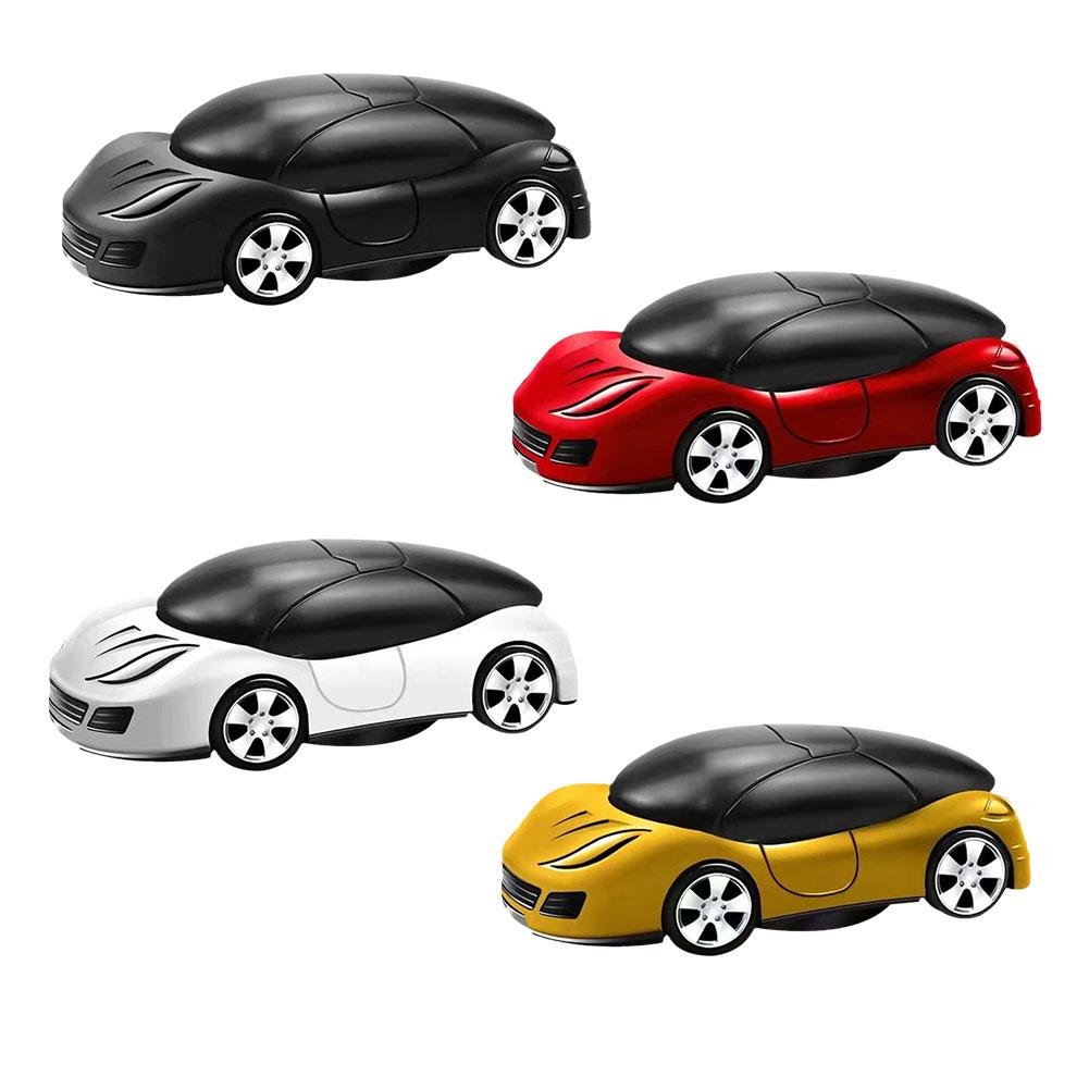 Car Mobile Phone Holder Cars Model Ornament Universal 360° Rotation Car Dashboard Phone Stand Navigation Holders 4colors