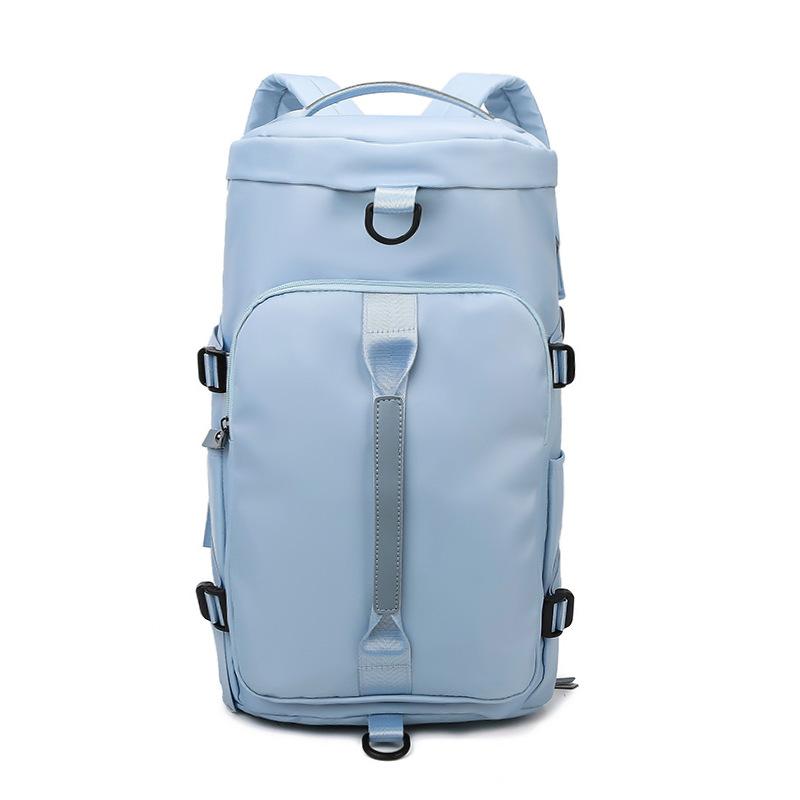 New Large-capacity Travel Bag, Independent Shoe Compartment, Dry and Wet Separation, Luggage Bag, Waterproof Sports Shoulder Fitness Bag.