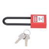 Industrial Safety Padlock 3in Nylon Beam Insulated AntiCorrosion Engineering Lock with 2 Keys