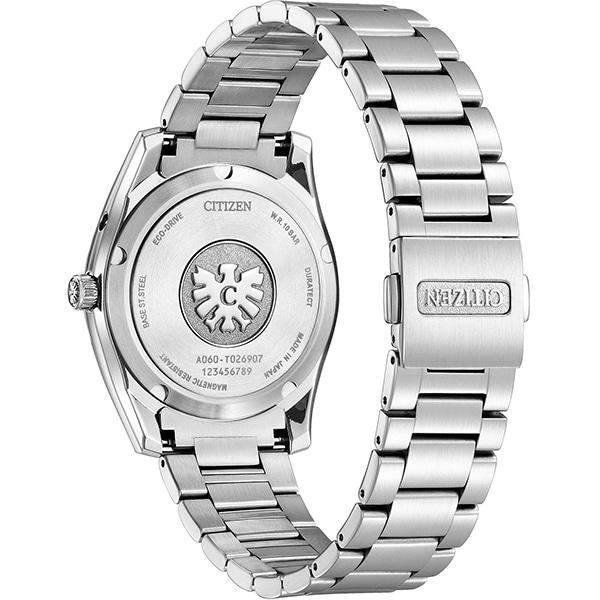 Citizen AQ4080-52A ( Sledujte The CITIZEN High Precision Eco-Drive 5 sekund ročně) Kulaté hodinky