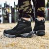 Outdoor Wanderschuhe Herren Stiefel Rutschfest Schnürschuhe Atmungsaktiv Hochschaftstiefel Verschleißfest Langlebig Freizeitschuhe Herren