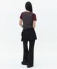 MUSINSA STANDARD WOMAN Women'S Detachable Pleated Mini Skirt Slacks [Black]