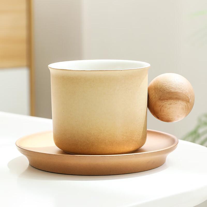 Qianxing Simple Ceramic Coffee Mug & Tea Cup Set