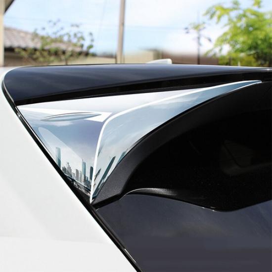 Rear Window Side Triangle Chrome Cover Trim For -2024 Toyota Harrier Venza