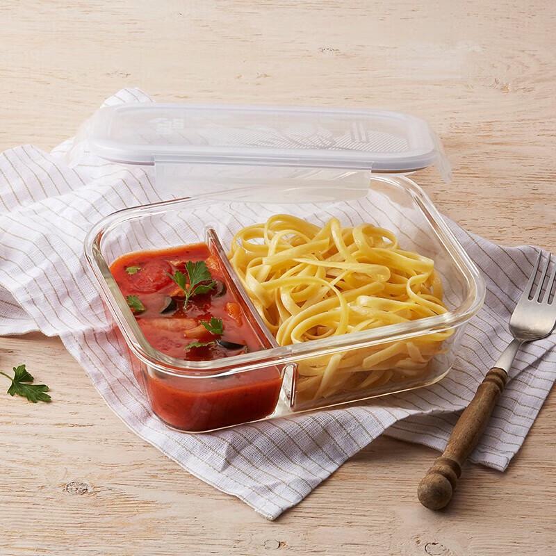 LOCK&LOCK Heat-Resistant Glass Bento Lunch Box