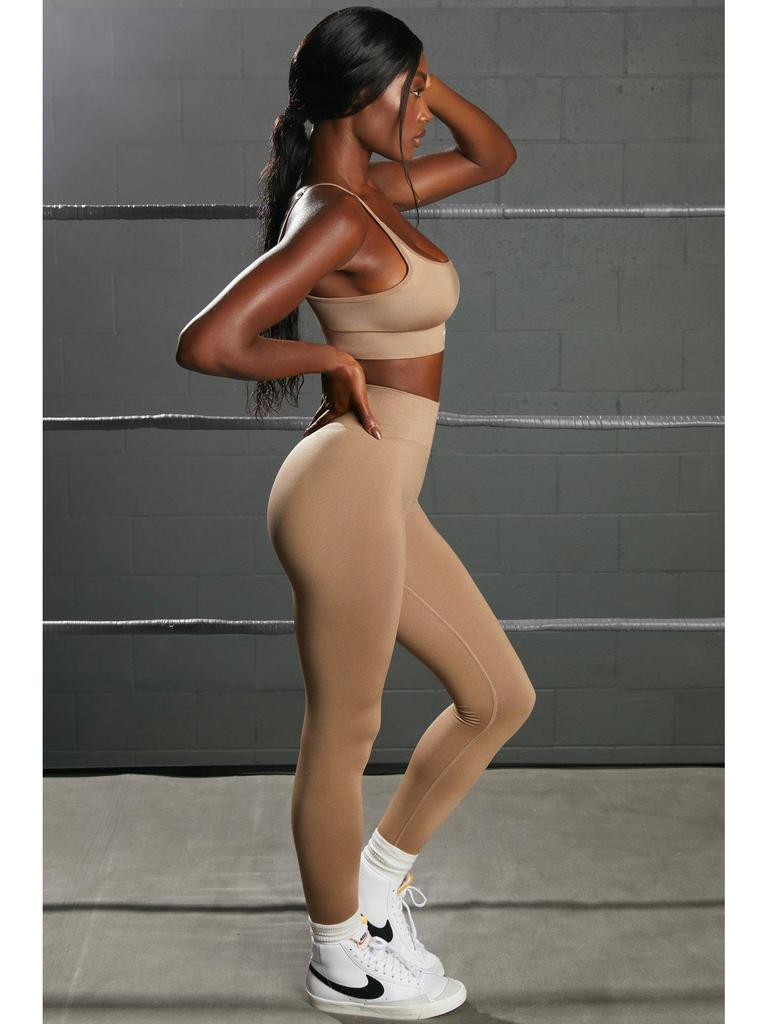 2022 Women's European & American Yoga Set: Sexy Camisole Bra & Fitness Pants