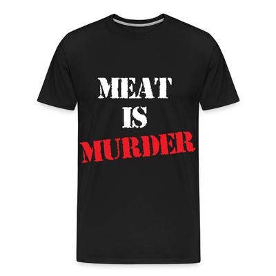 Meat Is Murder Shirt Vegetarian T-Shirt Vegan Size S-6XL