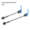 2 Stück Vordere Hintere Fahrradachsen Radnaben Schnellspanner Leichte Fahrräder Schnellspannhebel für Mountainbike, Rennrad, Faltrad