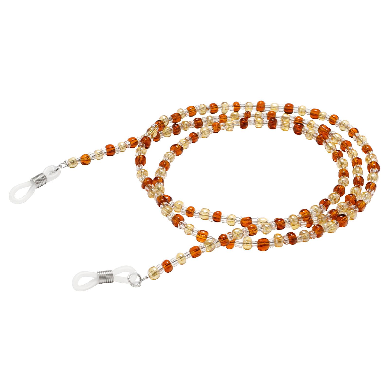 

(проектор)Цепочки для очков и шнуры для женских солнцезащитных очков, ремешки для держателей солнцезащитных очков One Size оранжевый