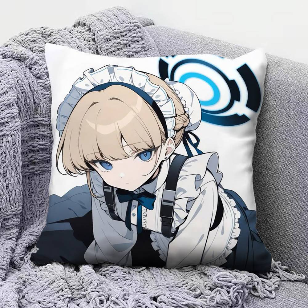 Toki Asuma Blue archive   Home Sofa Cushion Covers and Aecorative Custom Pillow Covers