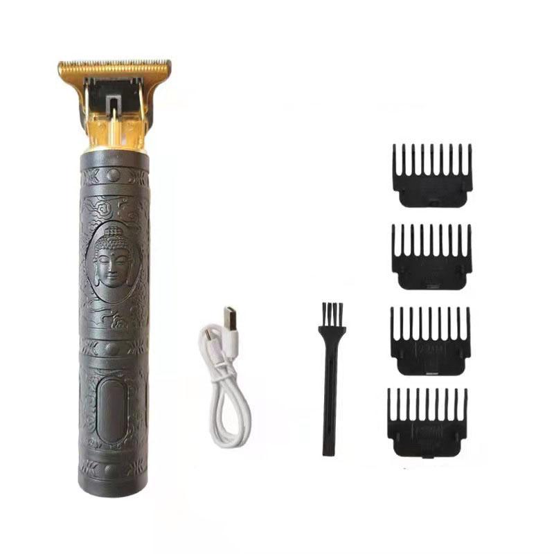 Professional USB Electric Razor Hair Cutting Machine for Men, Baldheaded Trimmer and Beard Clipper for Barbershop