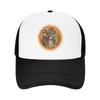 Fashion Firefighter Brotherhood Mesh Baseball Cap  Casquette Sun Visor Ladies