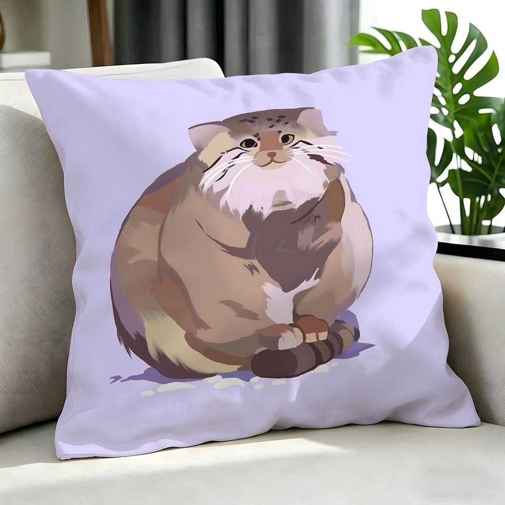 Animal PPallass cat Cushion Cover Cushion Cover Set Pcs x x x Pillowcase Decorative Sofa Home Decor