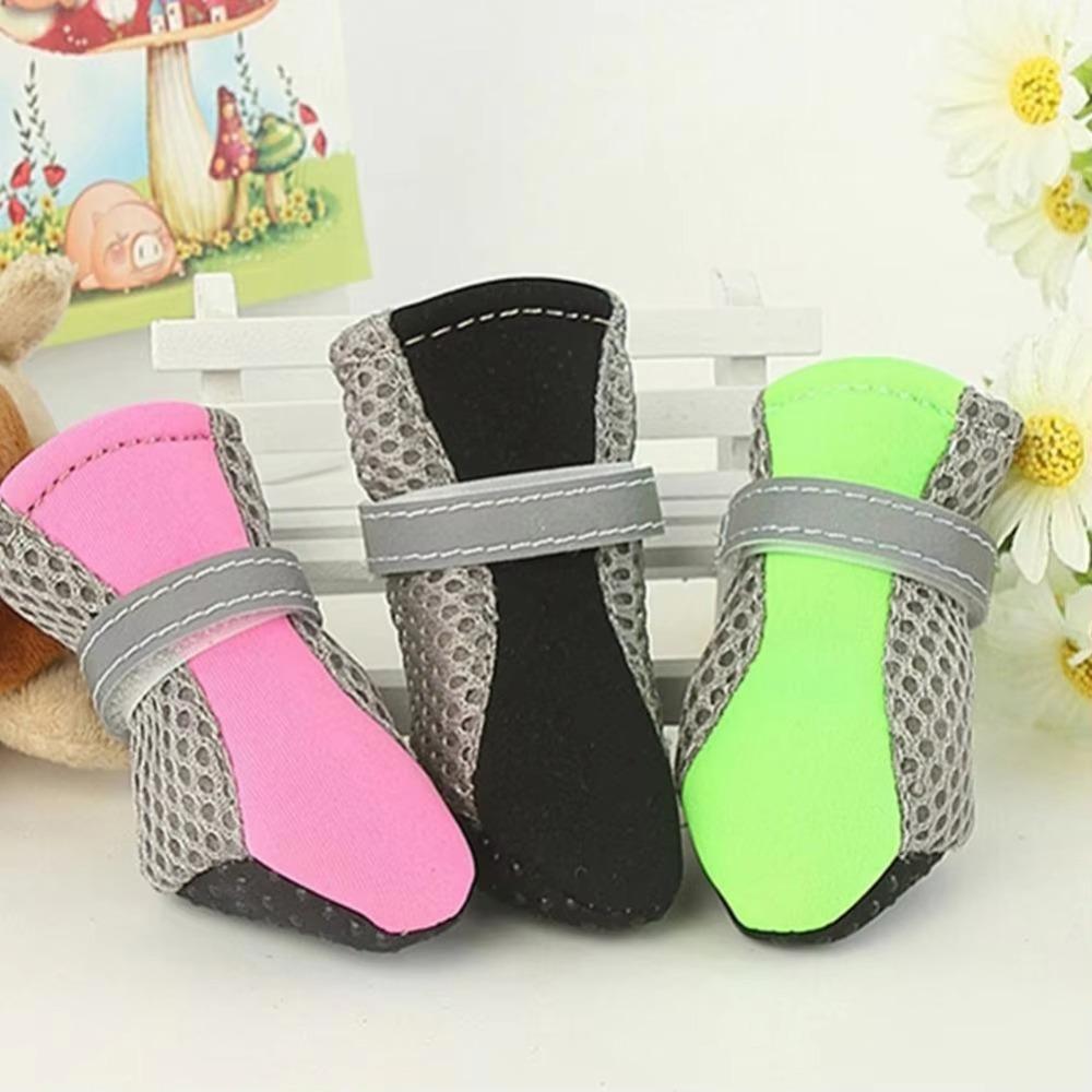 Waterproof Rain Boots Adjustable Strap Pet Footwear New Pet Dog Shoes  Dog