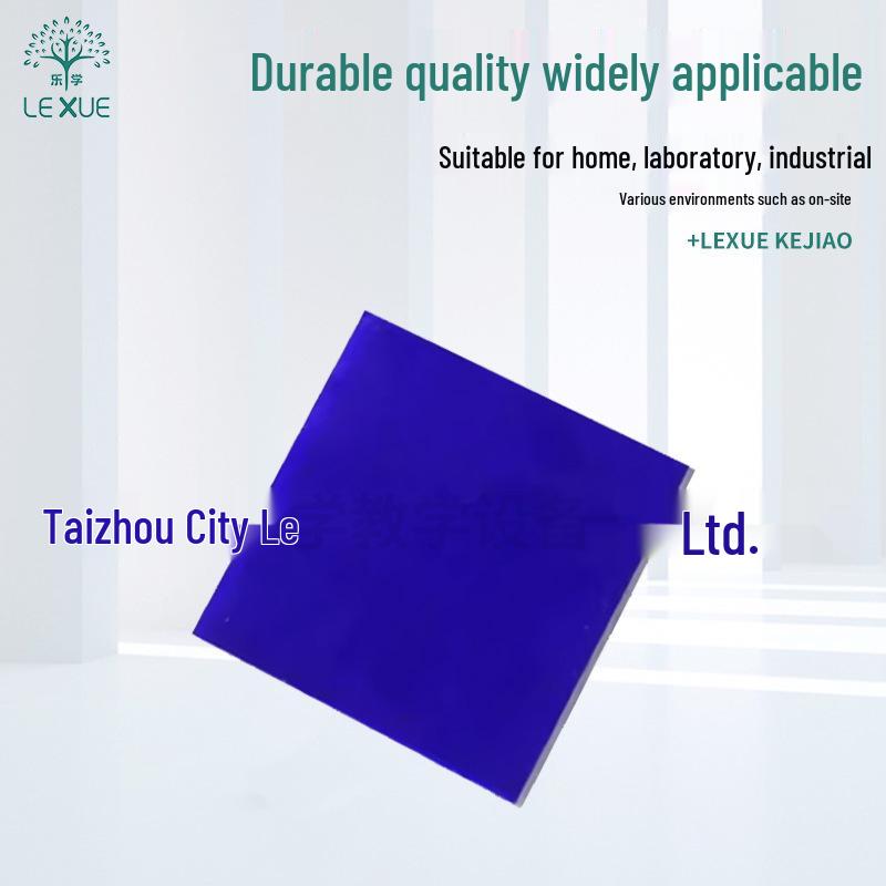 Cobalt Glass Flame Color Reaction Experiment Kit with Nichrome Alloy