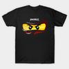 Mărime Asiatică Bărbați Tricou Negru cu Imprimeu Ochi de Ninjago Ninja Roșu Fanart Făcut de Fani Imprimeu prin Transfer Termic Fără Tăiere Tricou din Bumbac