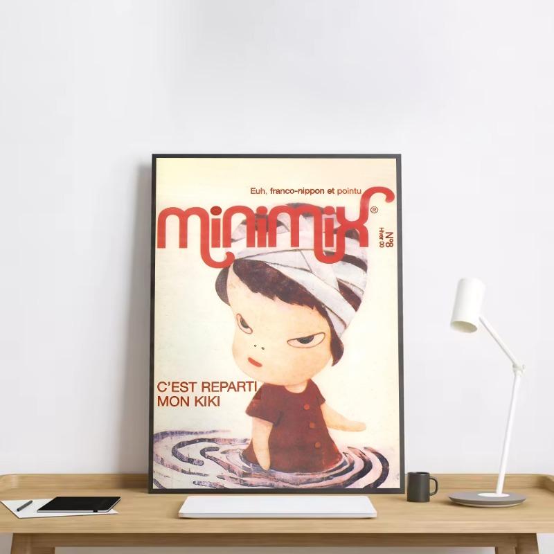 

Yoshitomo Nara Dream Doll Vintage Poster HD art sticky wall waterproof home living room bar decoration 21cm×30cm NoFrame