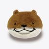 Morisaka Global Mochi Kawaii Face Plush 5 X 2 X 4 Mochi Badge, Brown, Cm, Animal, Soothing, Cute, Series, MOKB-0080KB