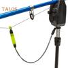2 pezzi di allarme per la pesca alla carpa, catena portatile, leggero, indicatore di abboccata per pesci, gancio di avviso per acqua dolce, acqua salata, accessori per la pesca all'aperto