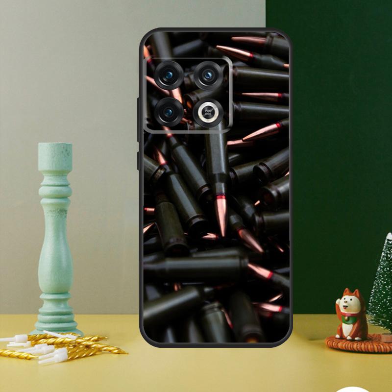 Military Gun Bullets Collage Case For OnePlus Nord CE 2 3 4 Lite N20 N30 9 10 Pro 8T 9RT 10T 10R 12 11 12R 13 13R Cover