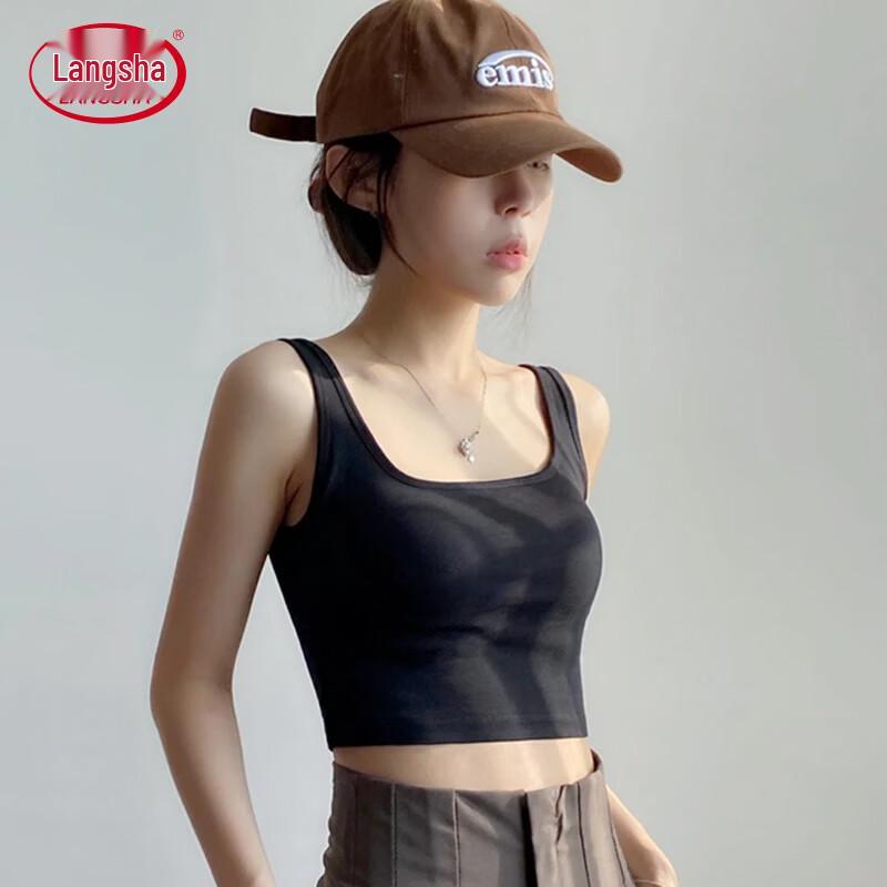 Langsha Women s U-Neck Short Camisole XL (106-120 jin)