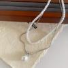 Elegant Double-Layer Pearl Choker Necklace