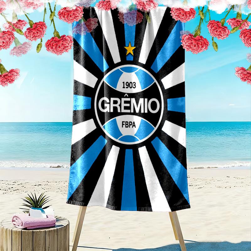 Grêmio Print Beach Towel, Large Soft Quick Dry Towel for Beach Camping Swimming