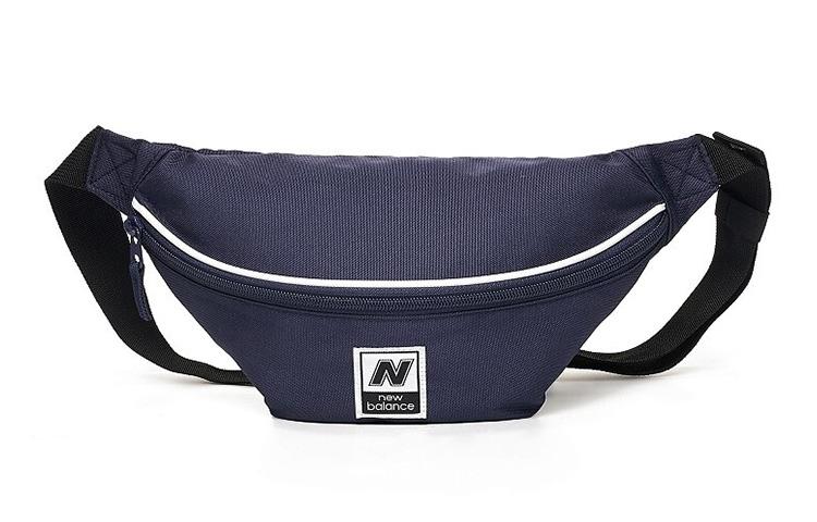 New Balance Polyester Crossbody Bag, Fanny Pack Unisex Dark Blue LAB93009-TNV