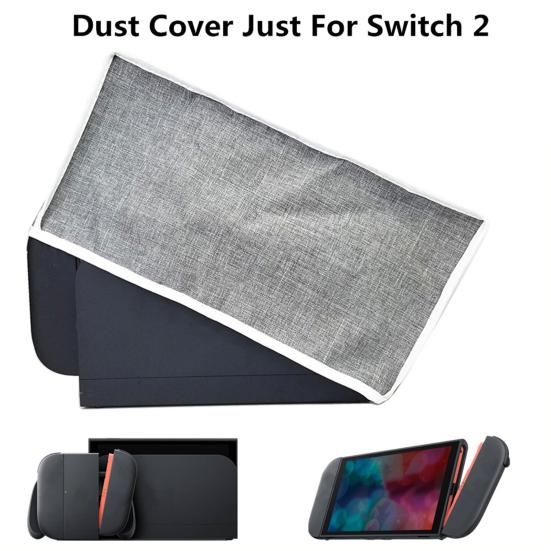 Cloth Dust Cover for Nintendo Switch 2 Game Console Charging Dock Dust-proof Protective Fabric Cover Shield Game Console Accessories