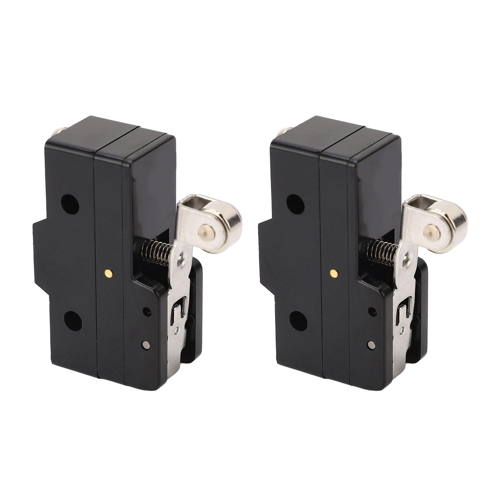 

2 Pcs Micro Limit Switch 160OF 42RF 2.7PT 2.4OT 0.5MD 30.2OP 32.5FP NO NC Roller Lever Limit Switch 250VAC