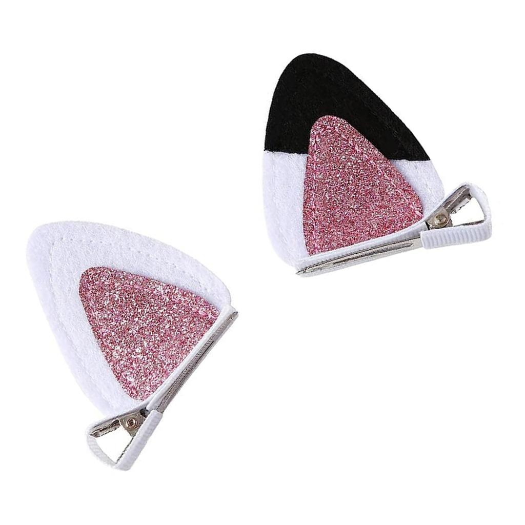 Cute Anime Cat Ear Headband for Make Up Cosplay Costume Hair Clip Halloween Party Headdress Women Face Washing Headwear