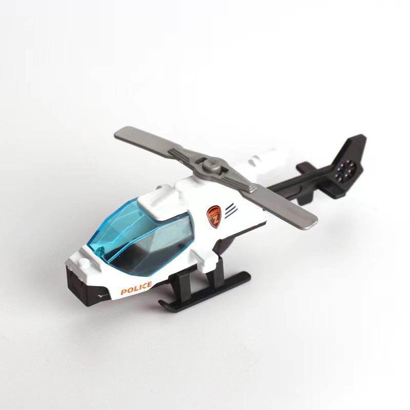 Alloy Plane Model Military Ornament, Metal Toy Boy Toy Simulation Helicopter Fighter
