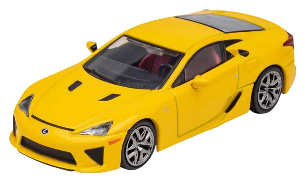 DIECASTTEAM 1/64 Lexus LFA LHD Yellow Finished Product
