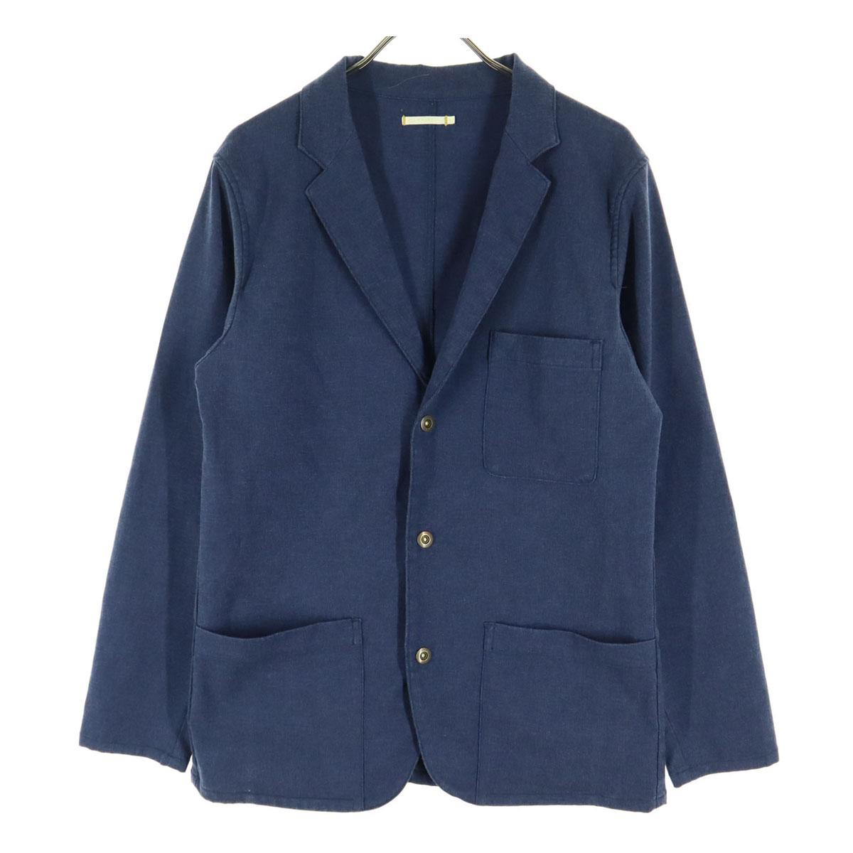 

Косметические товары ALLYOURS сделано в Японии Приталенный пиджак с длинным рукавом 4 Темно-синий Мужской Б/у