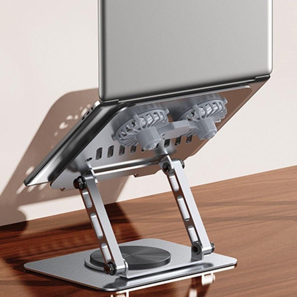 360 ° Rotatable Notebook Cooler Base Stand Foldable Tablet Radiator Bracket  Office/Home Use