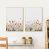 Scandinavian Poster Red Flower Art Print Pictures Prints Wall Painting for Living Room Modern Home Nordic Cuadros Decoration
