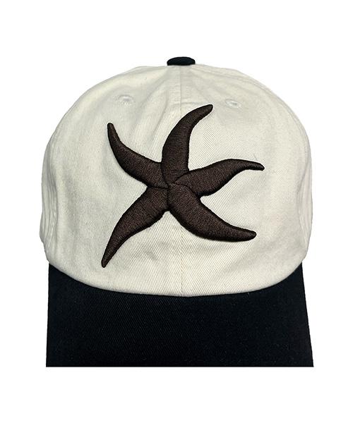 THE COLDEST MOMENT Tcm Starfish Classic Cap (Ivory/Black)