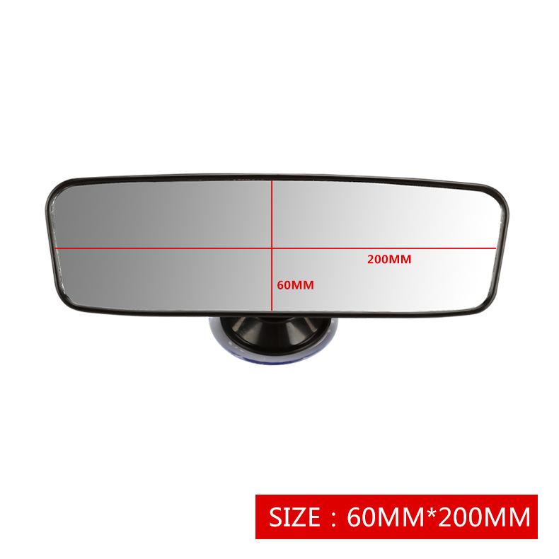 360 Регулируемое салонное зеркало заднего вида автомобиля Выпуклое зеркало заднего вида Левое зеркало Защита для автомобиля Салонные аксессуары