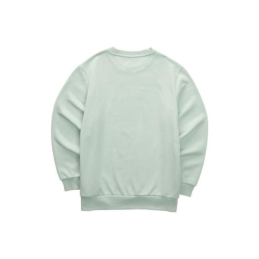 Skechers Colorful Casual Series Letter Cartoon Print Knitted Round Neck Sweatshirt Unisex sweatshirt L423U055-02QQ