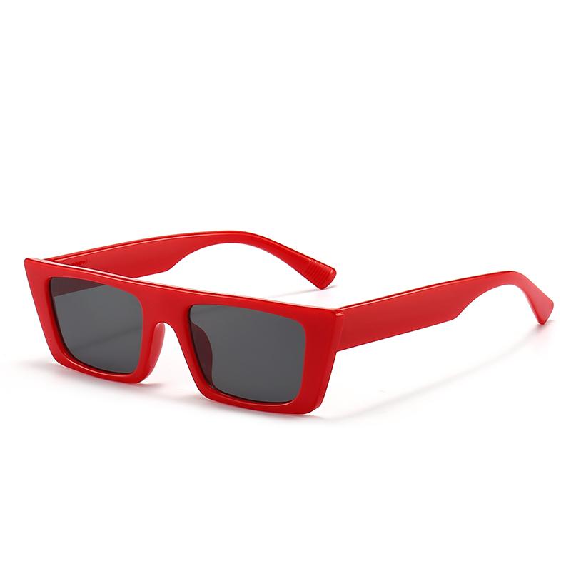 Vintage Fashion Colorful Square Sun Glasses Women Men Small Fresh Brand Designer Sunglasses Beach Travel Female Male Eyeglasses